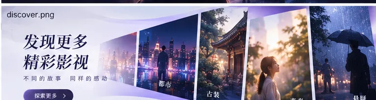 热播短剧影视内容封面